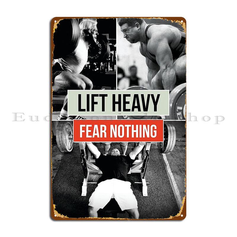 Home Cinema Quotes - Lift Heavy เพาะกายแรงบันดาลใจออกกําลังกายอ้างป้ายโลหะห้องครัว Cinema Kitchen Designer