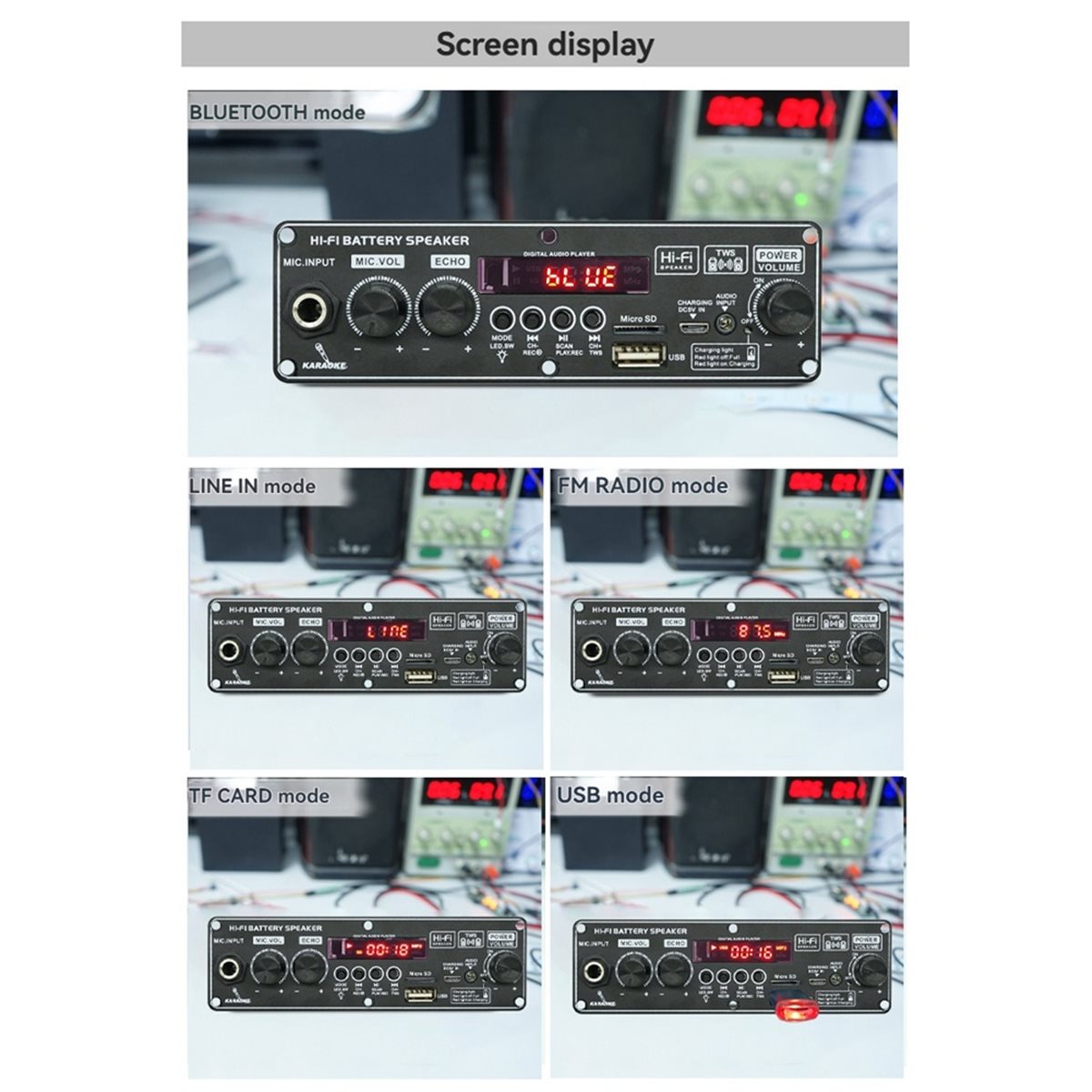 อัปเดต 2X10W 3.7V บอร์ดแอมพลิฟ - Home Theater Speaker บทวิจารณ์และราคา
