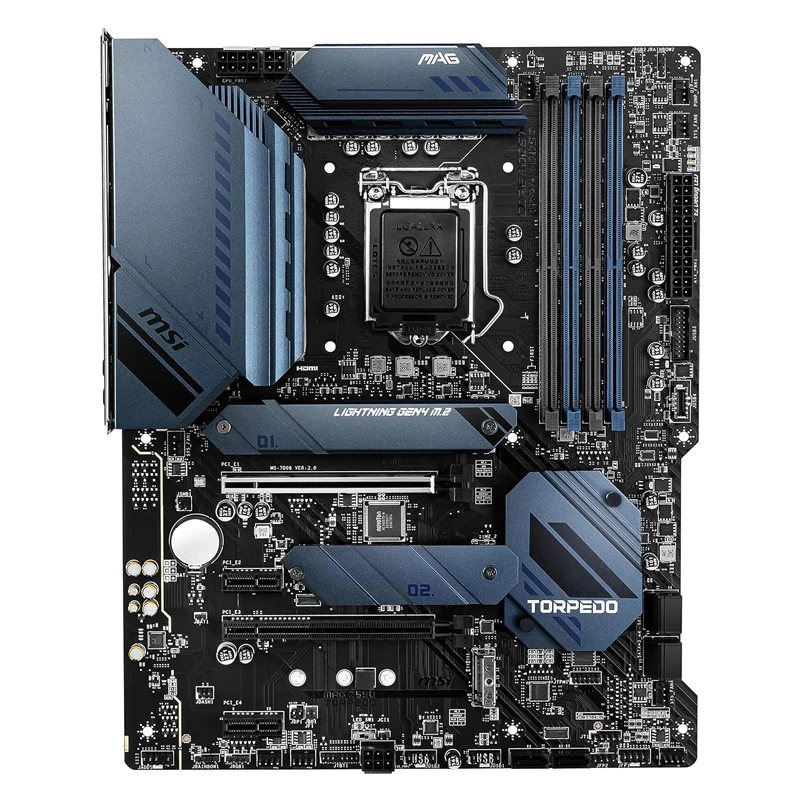เมนบอร์ด MSI MAG Z590 TORPEDO  - Home Cinema Video Processor บทวิจารณ์และราคา