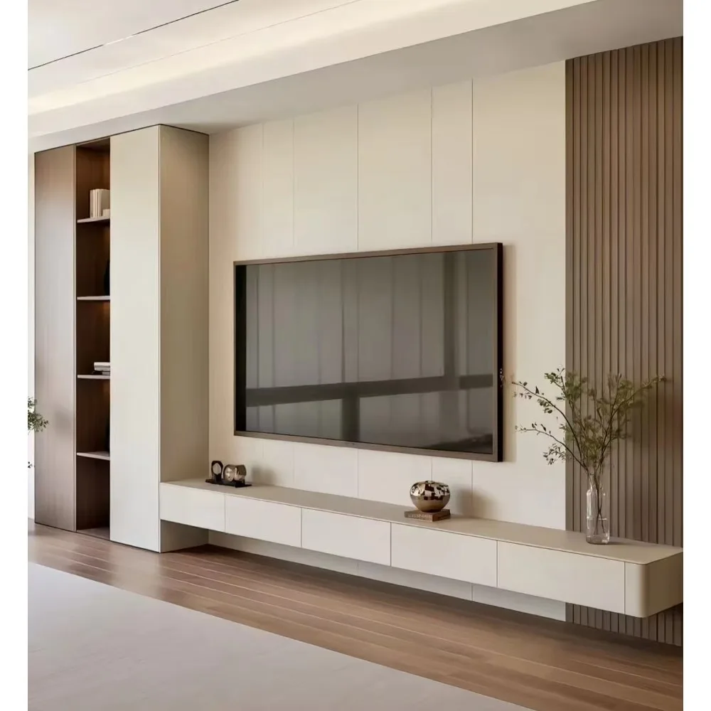 ตู้วางทีวีไม้แบบโมเดิร์น ดีไซน - Home Cinema Furniture บทวิจารณ์และราคา