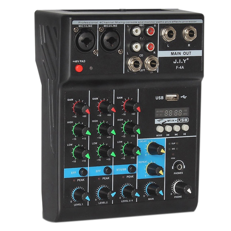 เครื่องมิกซ์เสียง4ทางแบบมืออาช - Home Cinema Video Processor บทวิจารณ์และราคา