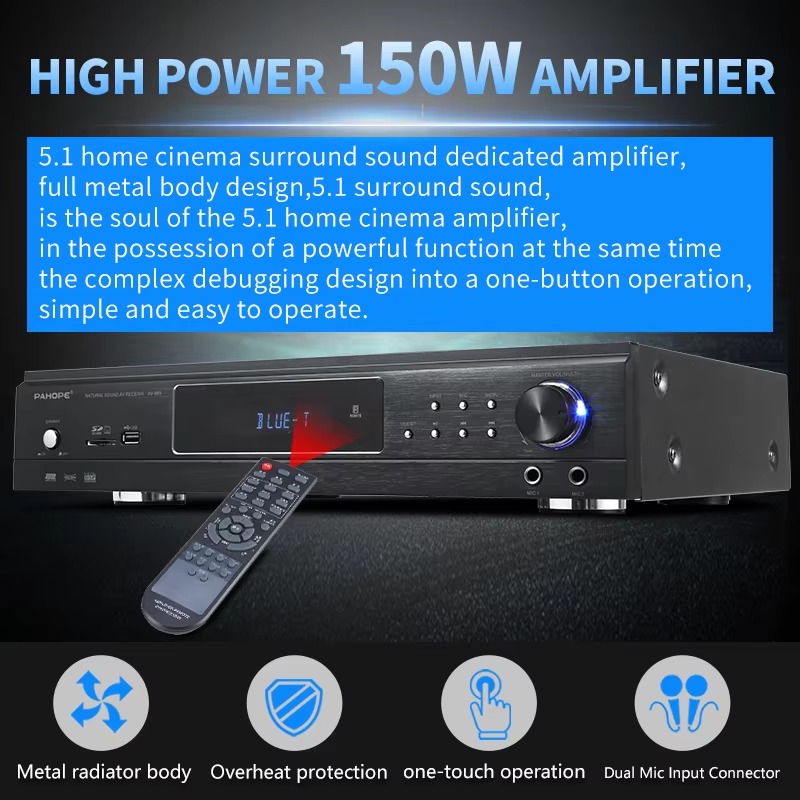 เครื่องขยายเสียงโฮมเธียเตอร์ 5 - Home Theater Speaker บทวิจารณ์และราคา