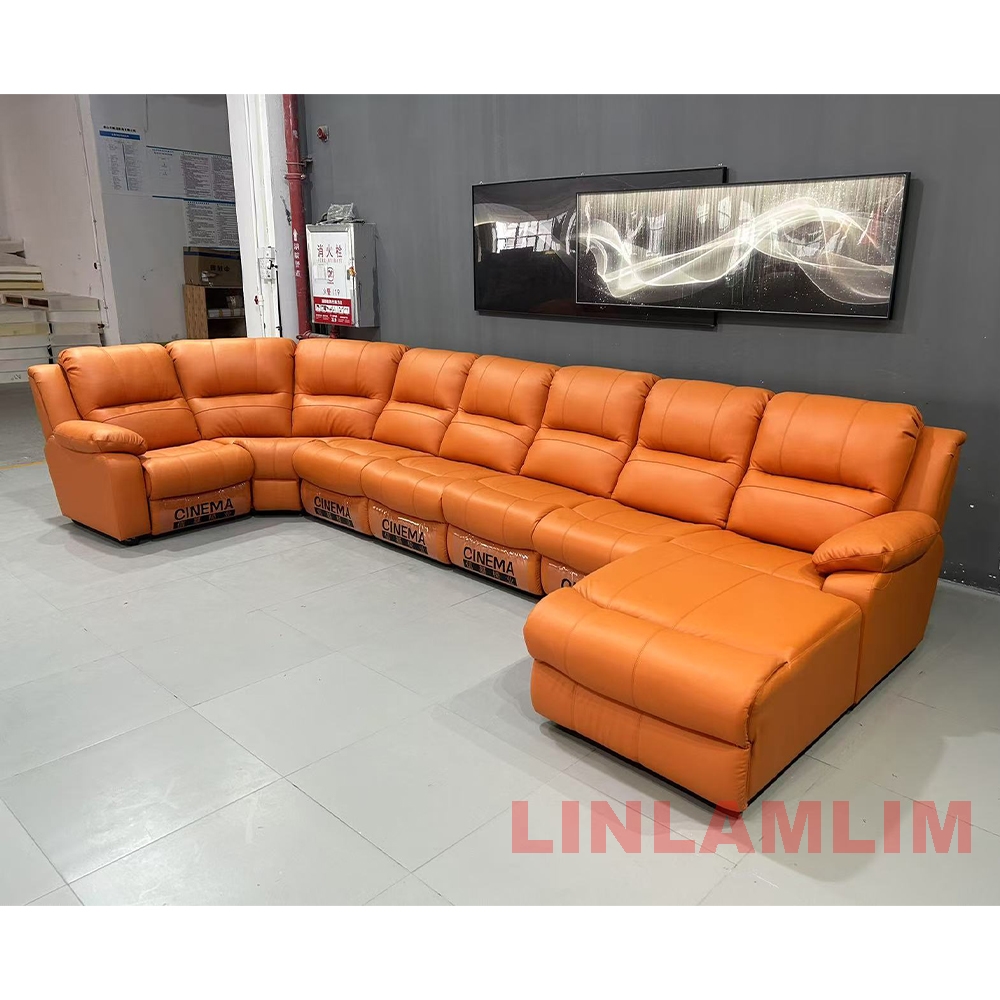 โซฟาปรับเอนขนาดใหญ่สุดหรูพร้อม - Home Cinema Furniture บทวิจารณ์และราคา