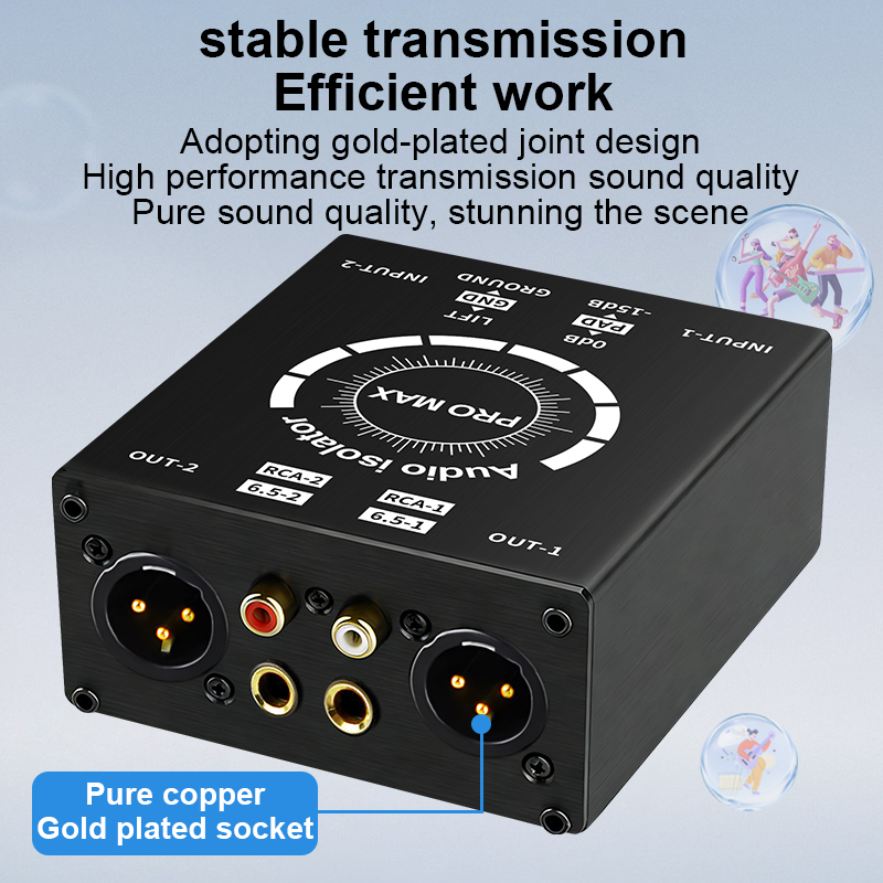 กล่องแยกสัญญาณเสียงแบบ 3 พิน X - Home Cinema Furniture บทวิจารณ์และราคา