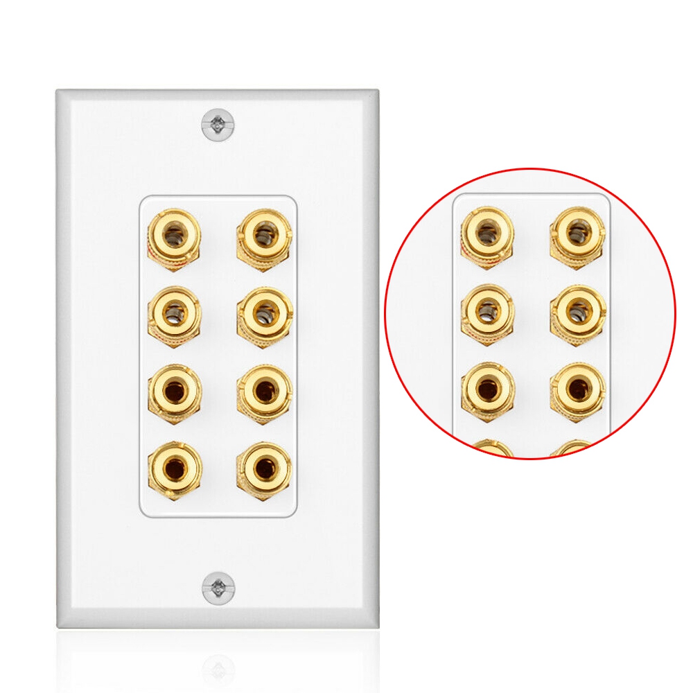 A68Z 8 โพสต์ลำโพงแผ่นผนังโฮมเธ - Home Cinema Speakers บทวิจารณ์และราคา