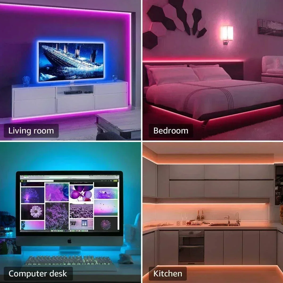 ไฟ LED RGB อัจฉริยะสำหรับเล่นเ - Home Cinema Lighting บทวิจารณ์และราคา