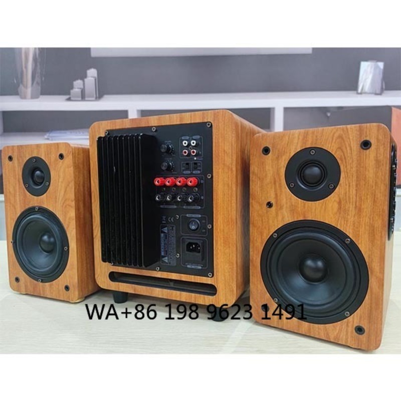 ลำโพงซับวูฟเฟอร์ไม้ขนาด 8 นิ้ว - Home Cinema Speakers บทวิจารณ์และราคา