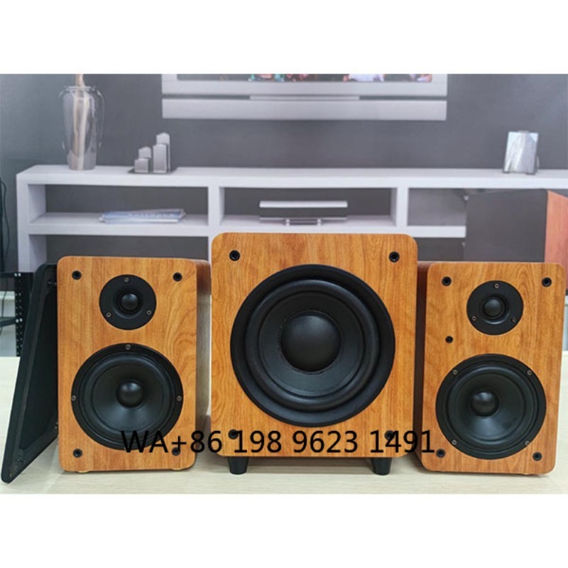 ลำโพงซับวูฟเฟอร์ไม้ขนาด 8 นิ้ว - Home Cinema Speakers บทวิจารณ์และราคา