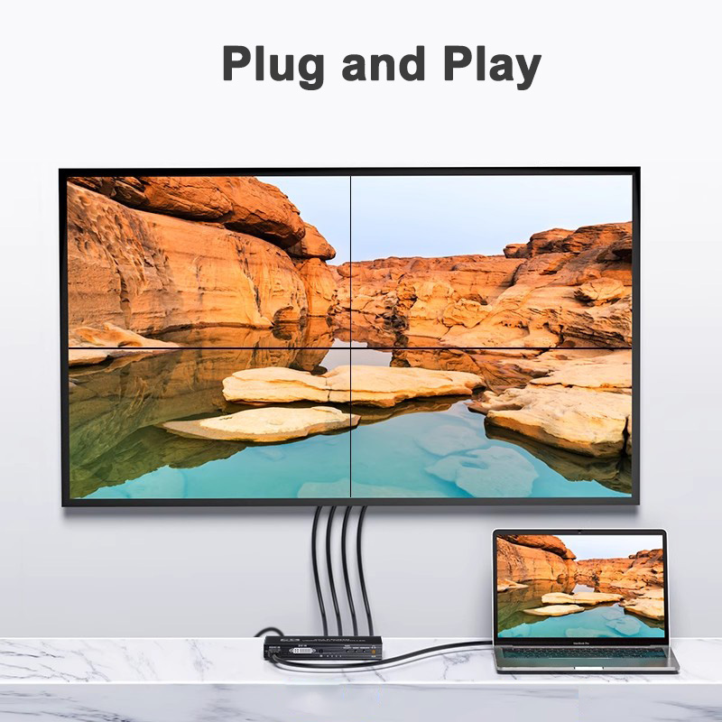 4K HDMI Video Wall Controller  - Home Cinema Video Processor บทวิจารณ์และราคา