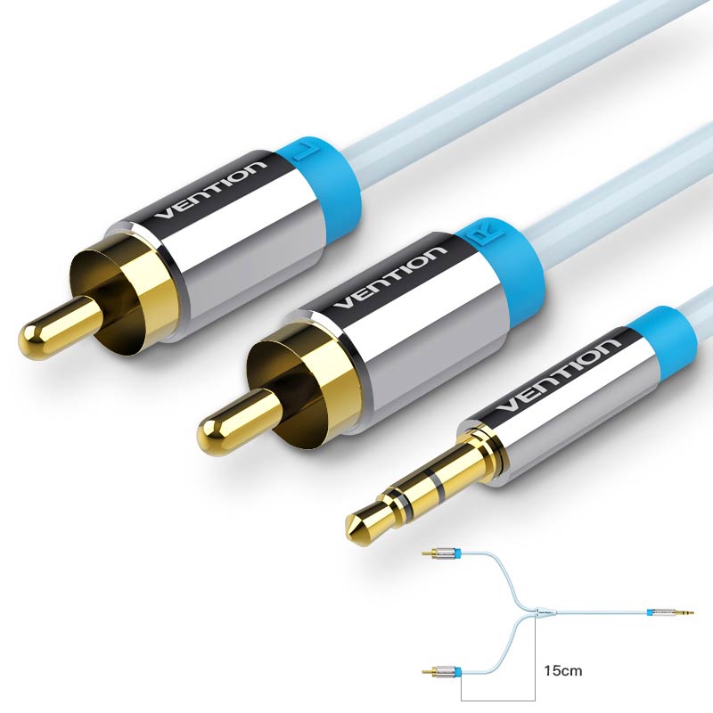 Vention สาย RCA 3.5 ถึง 2rca ส - Home Cinema Choice บทวิจารณ์และราคา