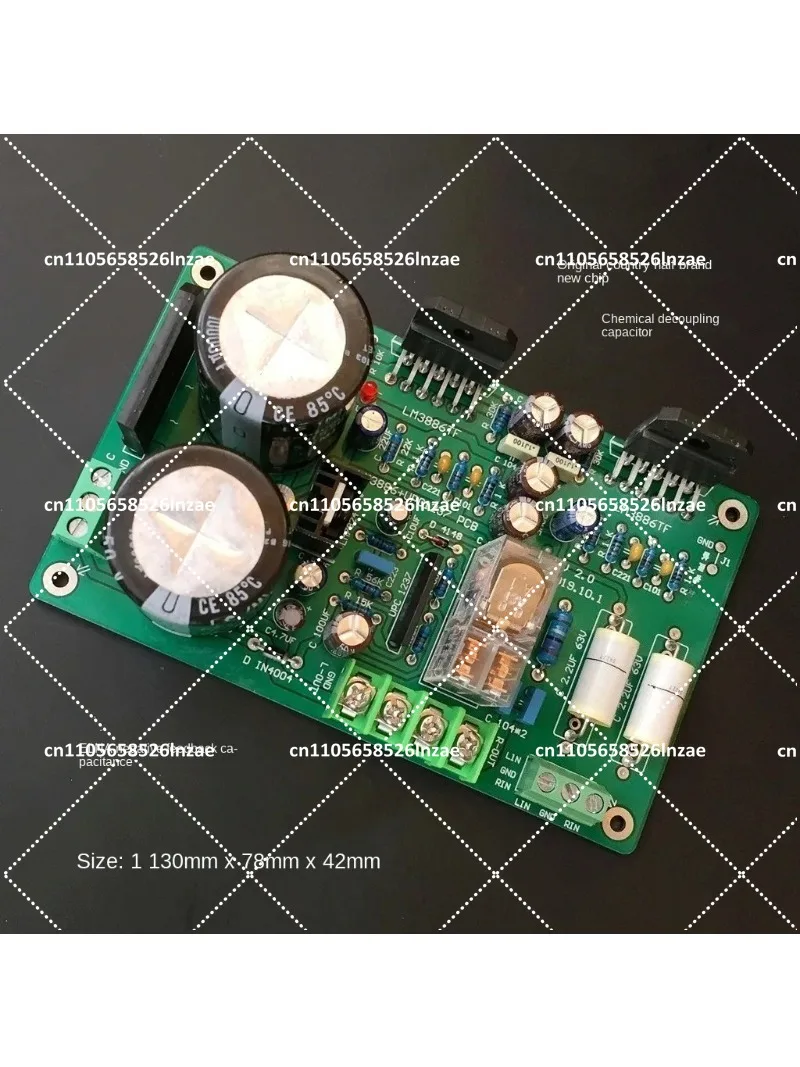 LM3886 บอร์ดขยายเสียงไฮไฟ DIY  - Home Theater Speaker บทวิจารณ์และราคา